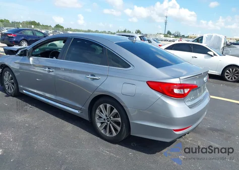 2017 Hyundai Sonata Sport z USA, uszkodzony, nr VIN 5NPE34AF5HH454234